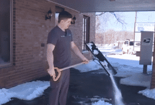 Tips to properly shovel snow to avoid injuries