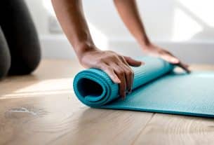 Using a Yoga Mat